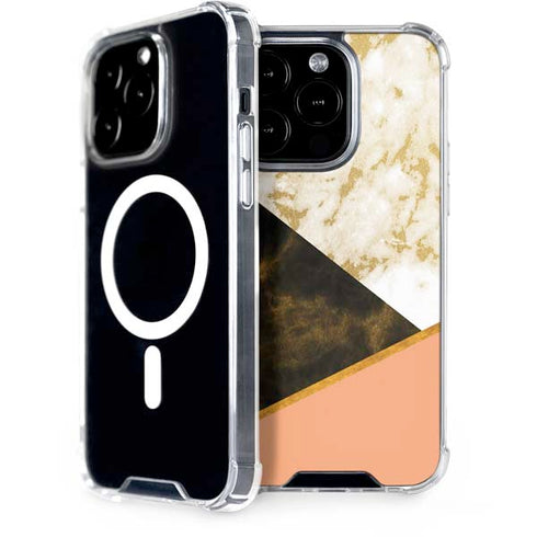 Colored Marble iPhone 15 Pro MagSafe Case